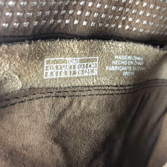 Toms Majorca Perforated Ankle Boots - Picture 11 of 13